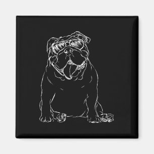 Imán Propietario de perros Bulldoges ingleses