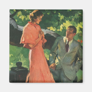 Imán Propuesta de Vintage; ¿Te Casarás Conmigo?