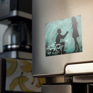 Imán Propuesta romántica de Magnet "Te casarás conmigo"