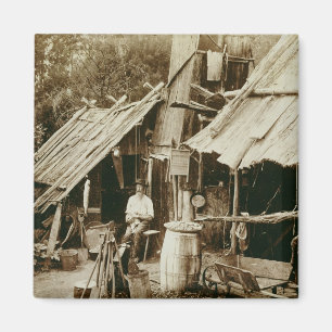 Imán Prospector australiano, c.1880s (foto de la sepia)