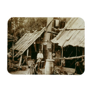 Imán Prospector australiano, c.1880s (foto de la sepia)