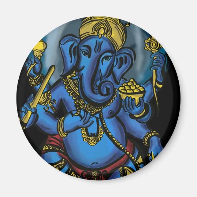 Imán Prosperidad de Ganesh (Frente)