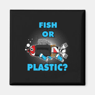 Imán Protección Ambiental Naturaleza Co de Pescado o Pl