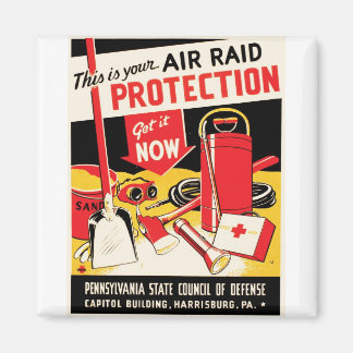 Imán Protección contra ataques aéreos