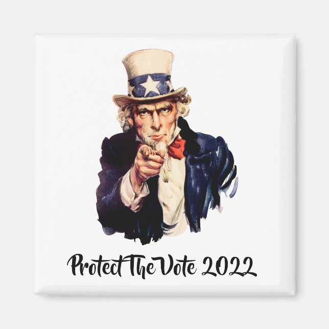 Imán Protect The Vote 2022 Magnet (Frente)