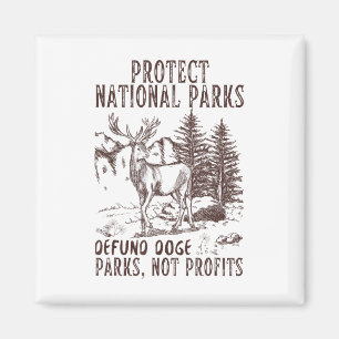 Imán Proteger los parques nacionales Parques de apoyo a