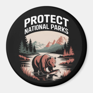 Imán Proteger nuestros Parques Nacionales