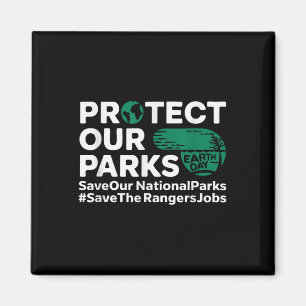Imán Proteger Nuestros Parques Salvar Nuestros Parques 