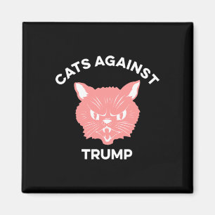 Imán Protesta política Gatos Contra Trump