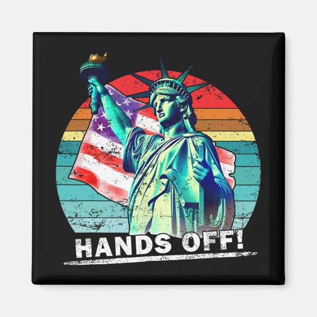 Imán Protestas Por La Seguridad Social Y Medicare Pro (Frente)