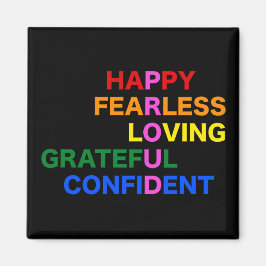 Imán PROUD Bright Black