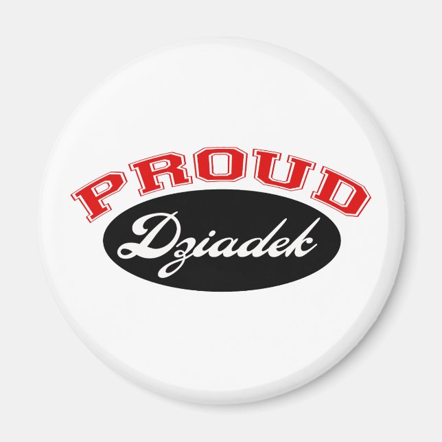 Imán Proud Dziadek (Frente)