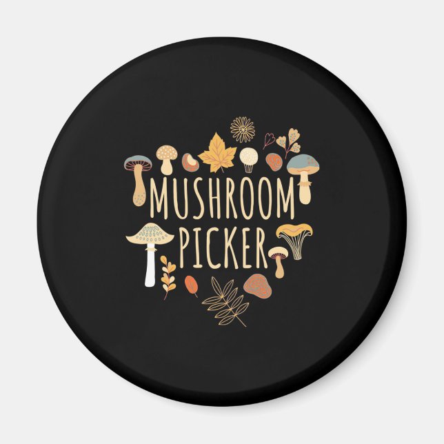 Imán Proud Mushroom Picker (Frente)