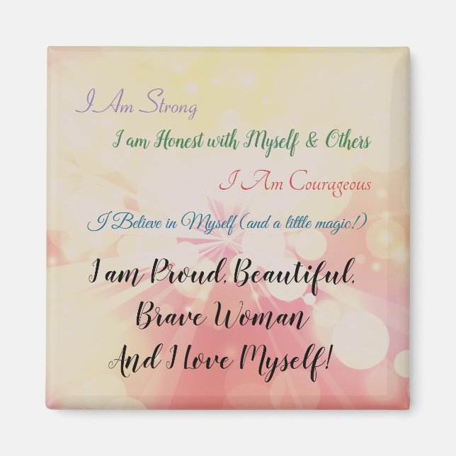 Imán Proud Woman Magnet (Frente)