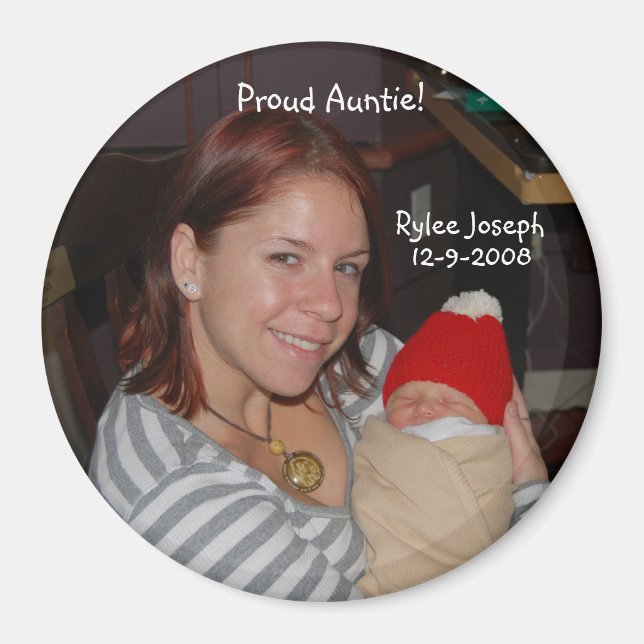 Imán ProudAuntie-Magnet (Frente)