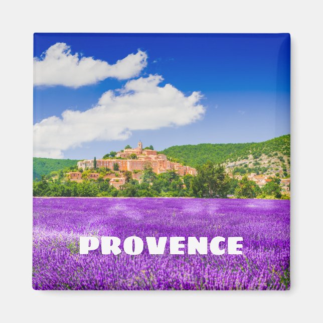 imán Provence, aldea de Banon (Frente)
