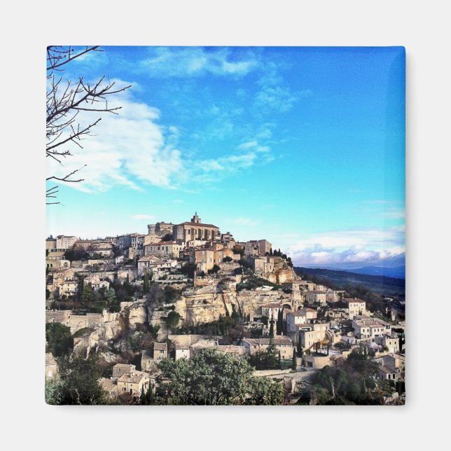 Imán Provence pueblo: Gordes (Frente)
