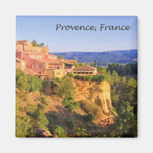 Imán Provenza, France Village Magnet
