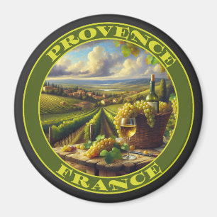 Imán Provenza Francia País Vino
