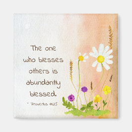 Imán Proverbios 11:25 El que bendiga a otros es bendeci