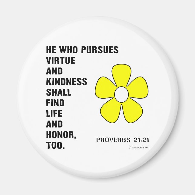 Imán Proverbios 22:21 Virtud (Frente)