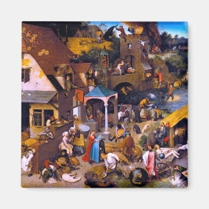 Imán Proverbios de los Países Bajos, Pieter Bruegel, el