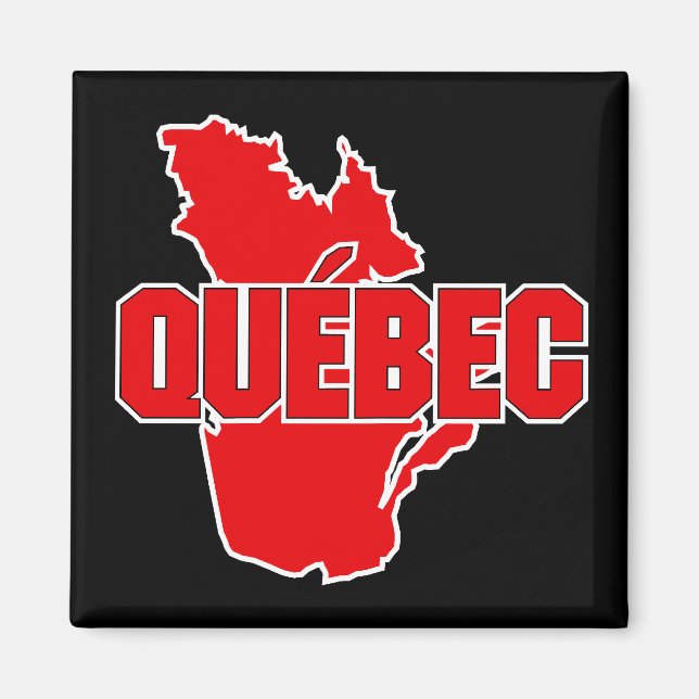 Imán Provincia de Quebec (Frente)