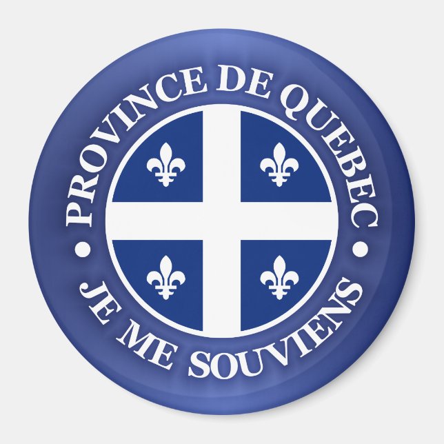 Imán Provincia de Quebec (Frente)