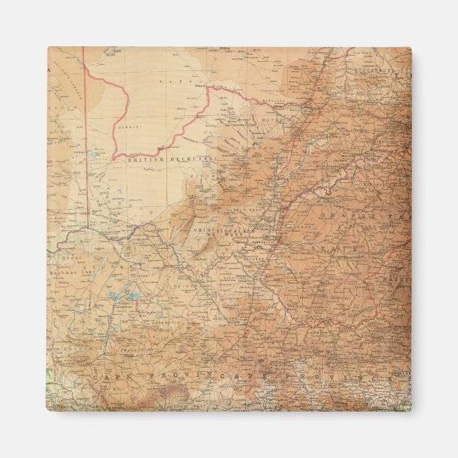 Imán Provincia del Cabo compuesta, Transvaal (Frente)