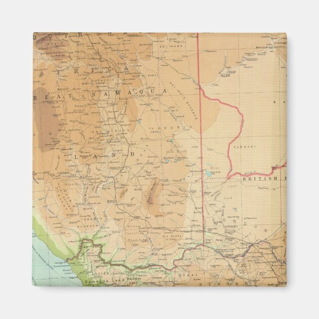 Imán Provincia del Cabo, Transvaal, sección occidental (Frente)