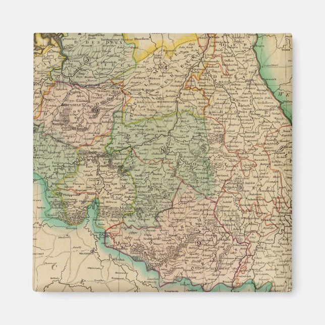 Imán Provincias de Bélgica (Frente)