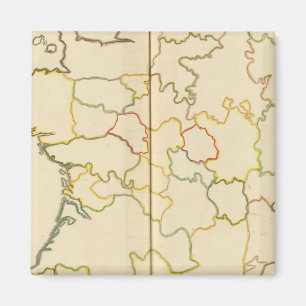 Imán Provincias, esquema de Francia