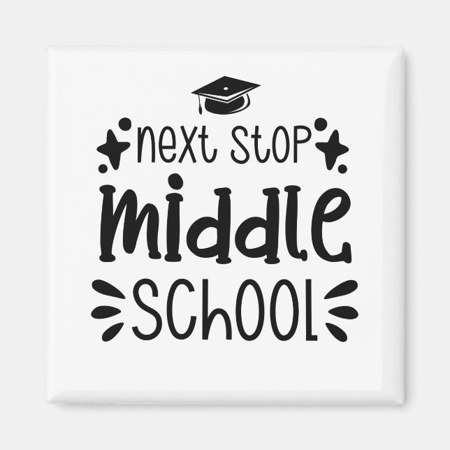 Imán Próxima escuela secundaria (Frente)