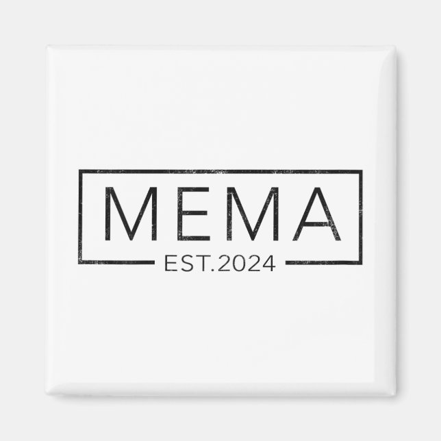 Imán Próximamente El Día de la Madre Mema 2024 Mema Est (Frente)