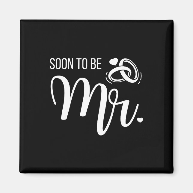 Imán Próximamente Sr Próximamente Sra Esposa Casada Y N (Frente)