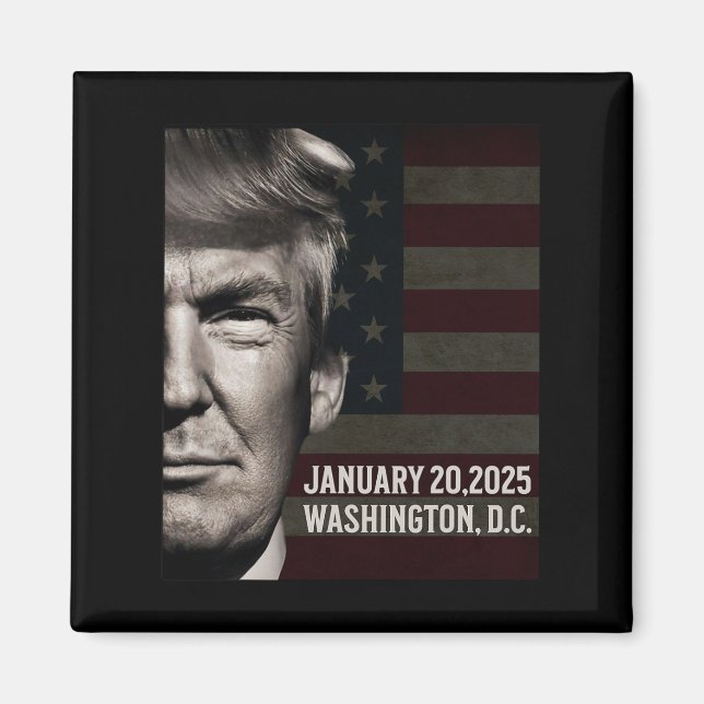 Imán Próximo presidente Donald Trump 2025 (Frente)