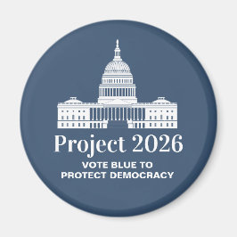 Imán Proyecto 2026 Vota por la Democracia