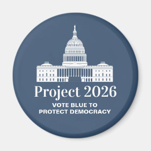 Imán Proyecto 2026 Vota por la Democracia