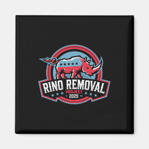 Imán Proyecto de eliminación de rinos Rrp Divertido Tru