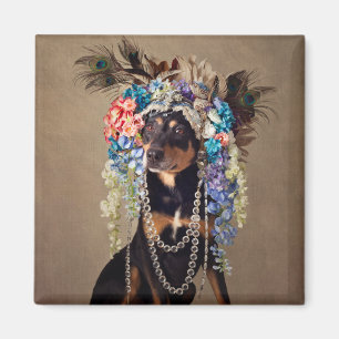 Imán Proyecto de mascotas del refugio - medianoche