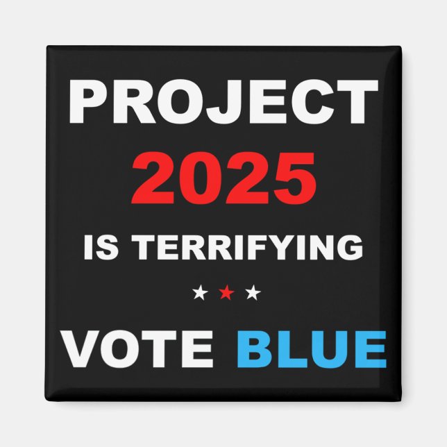 Imán Proyecto "Salven la Democracia" 2025 1 (Frente)