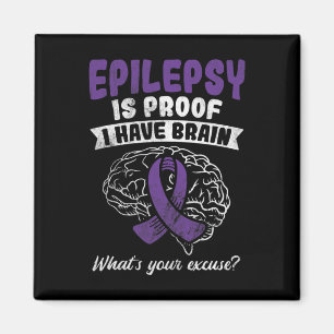 Imán Prueba De Que Tengo El Cerebro Su Excusa Epilepsia