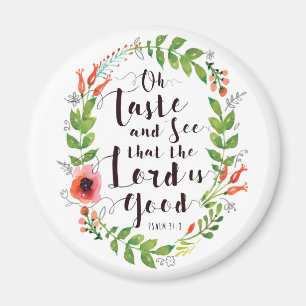 Imán Pruebe y vea que el señor es bueno