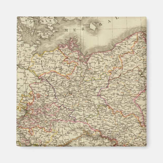 Imán Prusia, Alemania, Polonia (Frente)