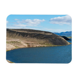 Imán Pseudocráteres en el lago Myvatn - Islandia