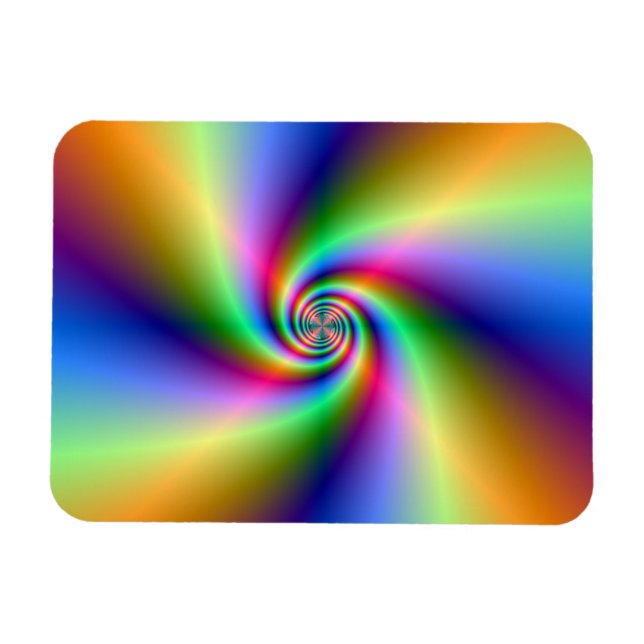 Imán Psicodelia Cuatro Espiral Eólica (Horizontal)