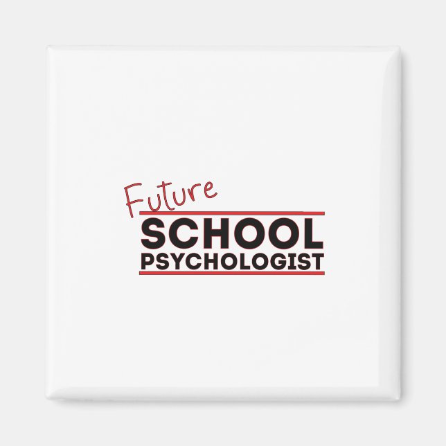 Imán Psicólogo de futuras escuelas (Frente)