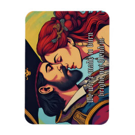 Imán Psychedelic Pirate Couple  – Bold Romance
