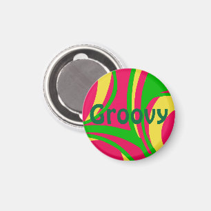 Imán Psychedely Groovy Magnet