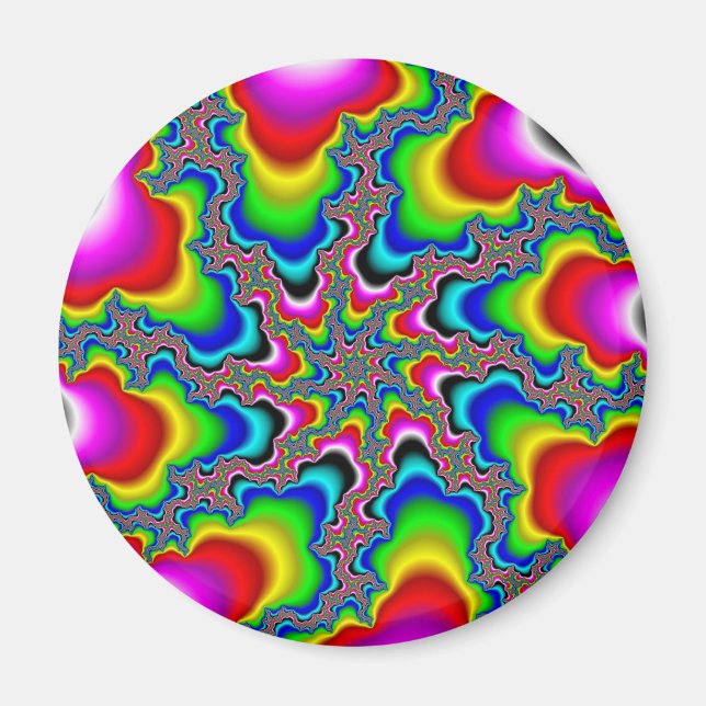 Imán Psykedelica - Fractal (Frente)